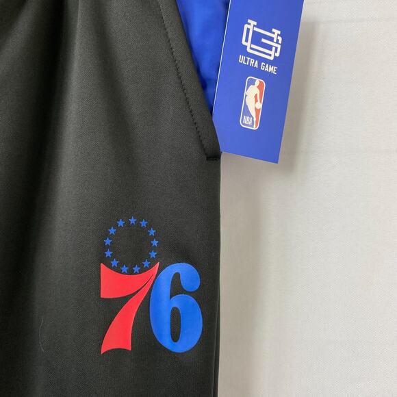 NBA Philadelphia 76ers Jogger Sweatpants Men L Black Comfort Fit Mission Control - Picture 4 of 9